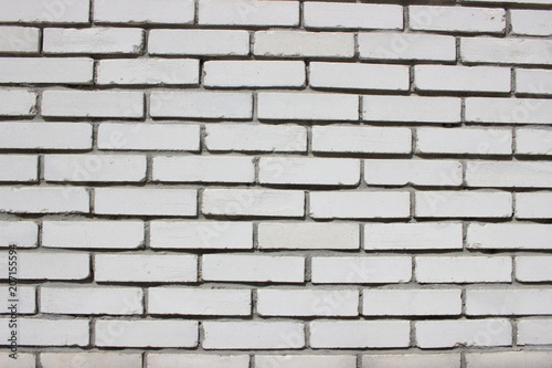 Wallpaper Mural White bricks wall background Torontodigital.ca