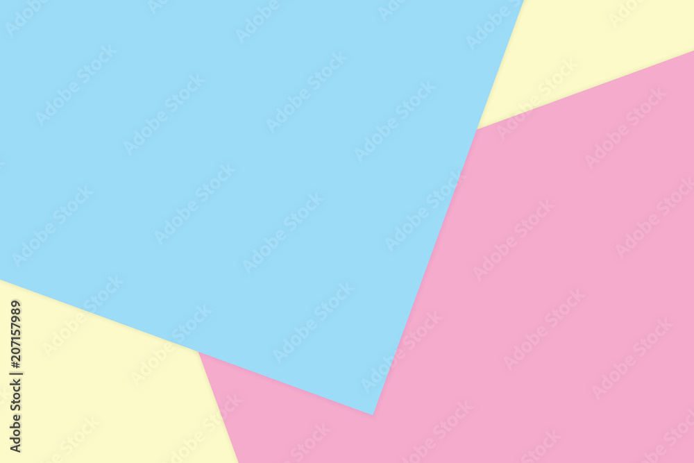 pink blue colorful soft paper pastel background, minimal flat lay style for fashionable cosmetics pastel color top view background, wallpaper geometric flat lay style abstract overlays backdrop