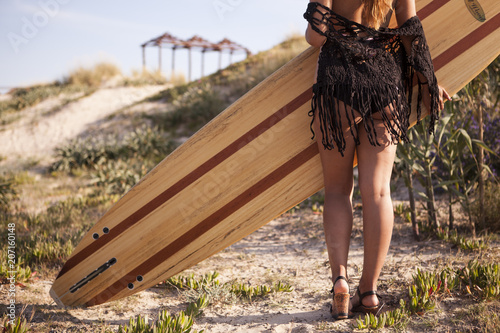 Obraz na płótnie moda y surf w salonie