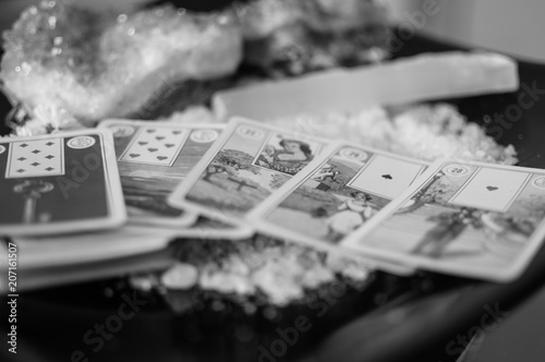Billede på lærred tarot
