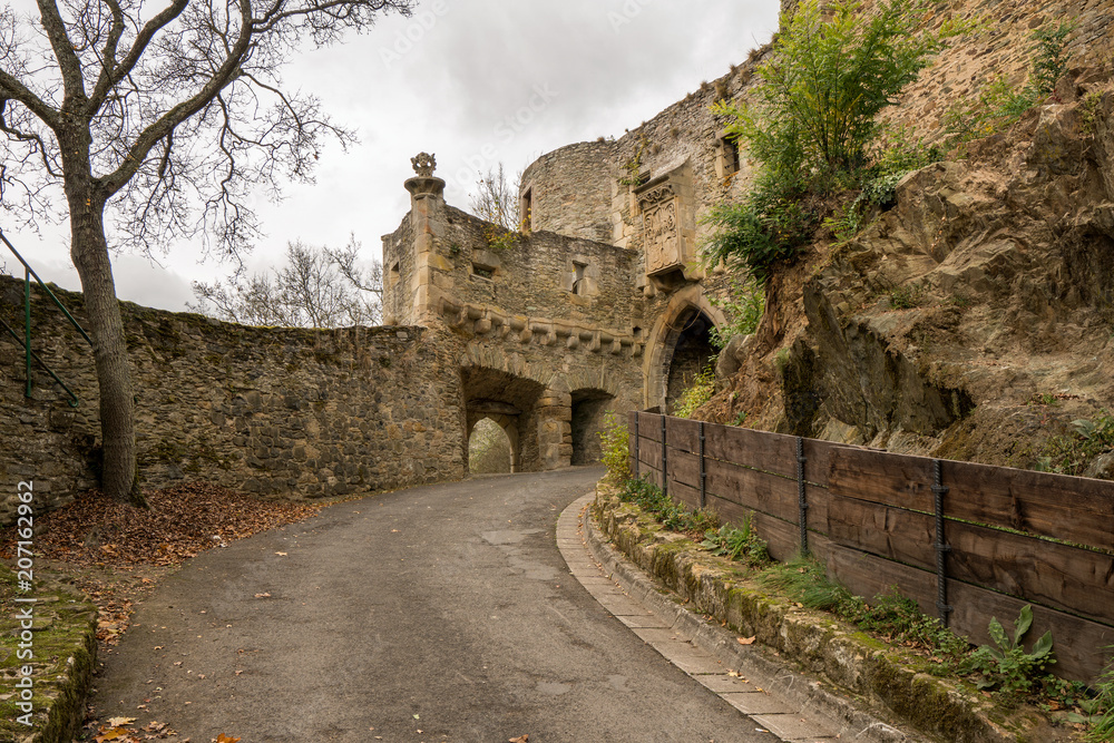 Castle Dhaun - Hunsrück..Schloss Dhaun - Hunsrück.