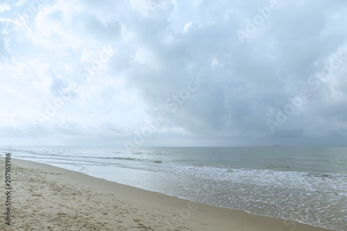 Ocean wave and tropical beach