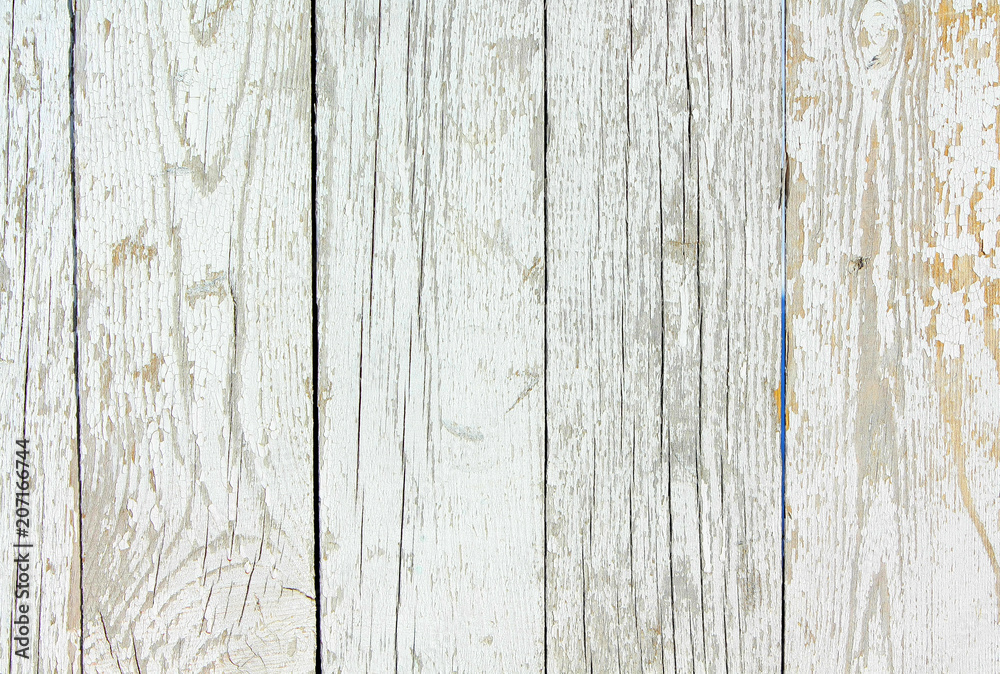 Wooden texture of white and yellow. Background of old painted boards. Retro and vintage. Free space for text. Horizontal image. Wooden texture of white and yellow. Background of old painted boards. Retro and vintage. Free space for text. Horizontal image.