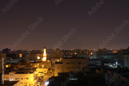 Night city scape of Jeddah city Saudi Arabia.al marwah © Rahul