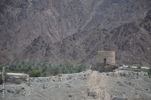 One of the towers of Hatta, United Arab Emirates
