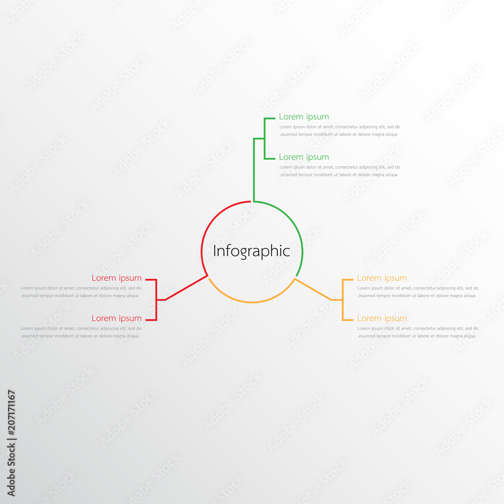 Vector infographic templates used for detailed reports. All 3 topics. Vector infographic templates used for detailed reports. All 3 topics.