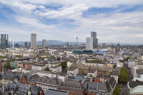 Frankfurt city view