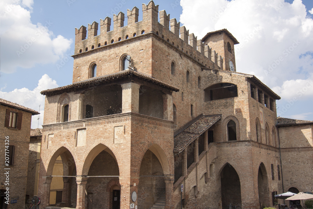 Castell'Arquato Piacenza Italia centro storico
