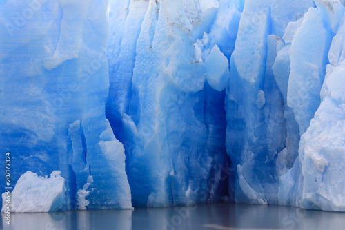 Ice field of the Grey Glacier
