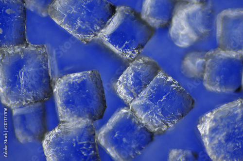 Fotografia Sodium chloride crystals