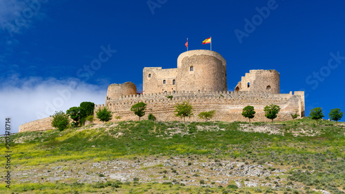 Cuadro en lienzo Consuegra Castle, Castilla La Mancha, Spain