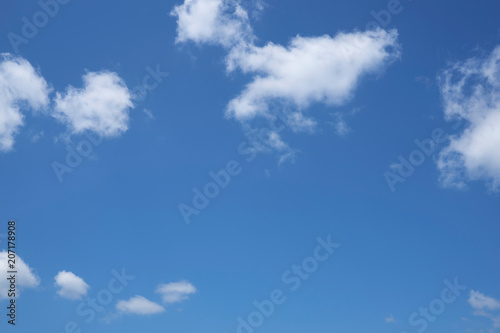 青空と白い雲