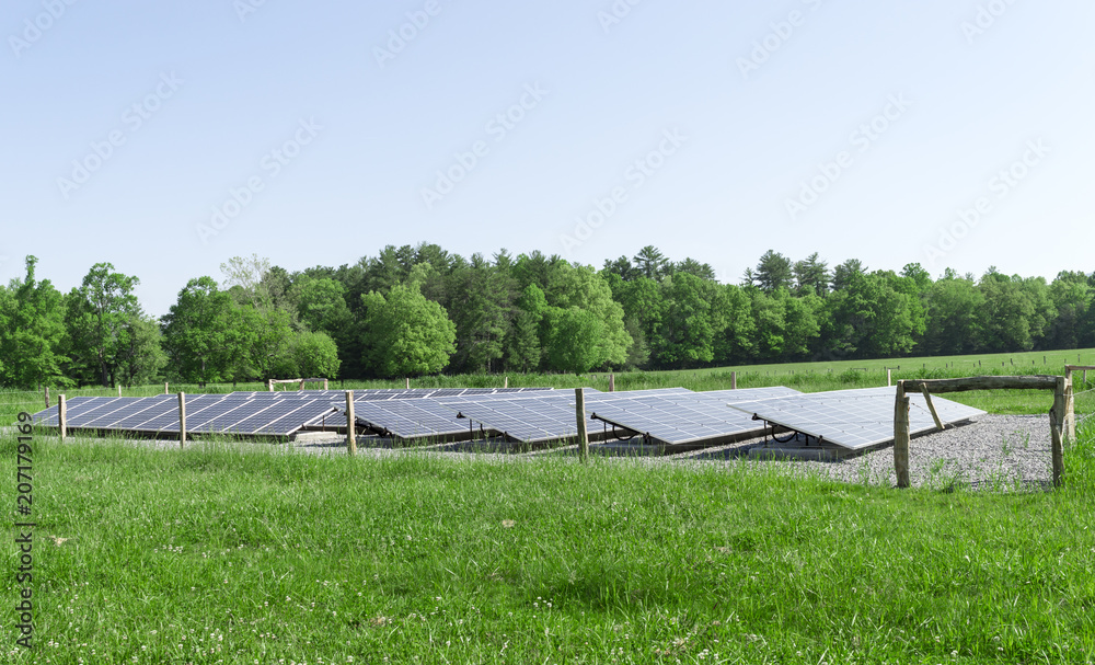 Large Solar Panels in Cades Cove Tennessee Large Solar Panels in Cades Cove Tennessee