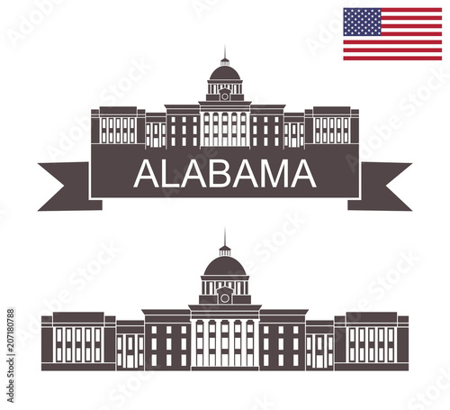 State of Alabama. Alabama State Capitol in Montgomery