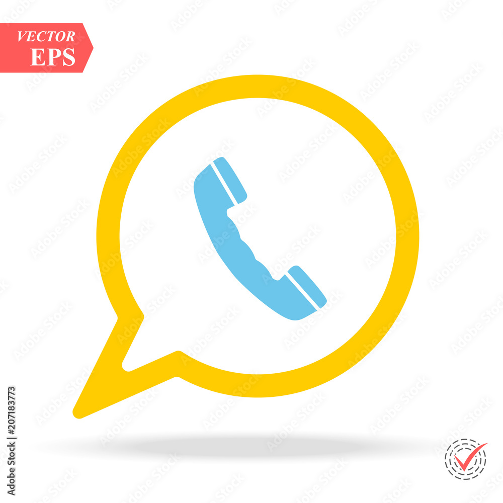 Vector friendly discussing messaging on smartphone in flat style. Boy and girl messaging use phone illustration Vector friendly discussing messaging on smartphone in flat style. Boy and girl messaging use phone illustration