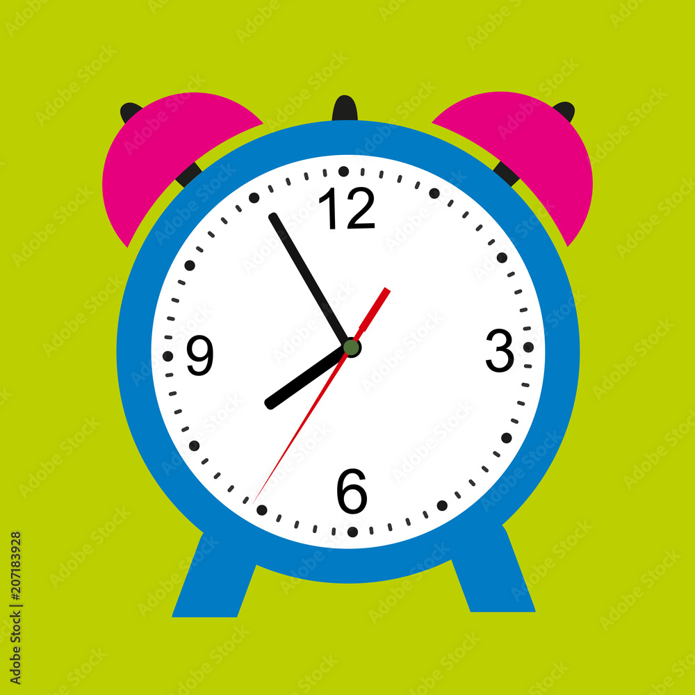 Clock Icon. Classic round alarm. Empty dial watch. Time symbol Vector Clock Icon. Classic round alarm. Empty dial watch. Time symbol Vector
