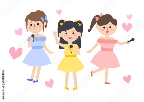 アイドル イラスト Stock ベクター Adobe Stock アイドル イラスト Stock ベクター Adobe Stock