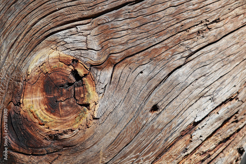 Old wooden structure. 