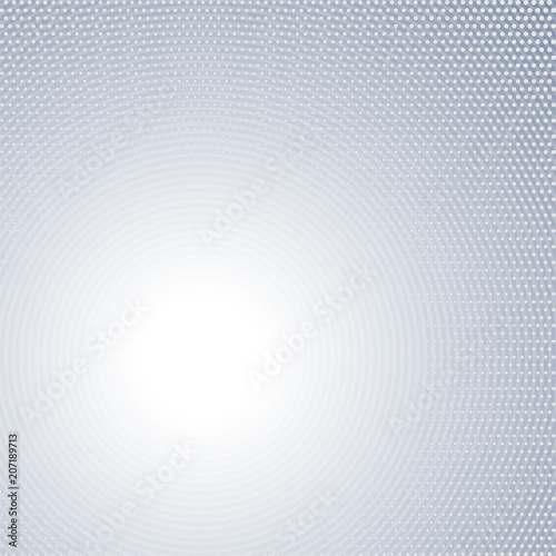 Light gray concentric dotted background