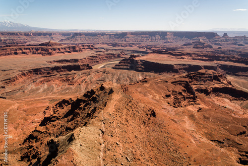 Canyonlands National Park, Utah in the daytime. 