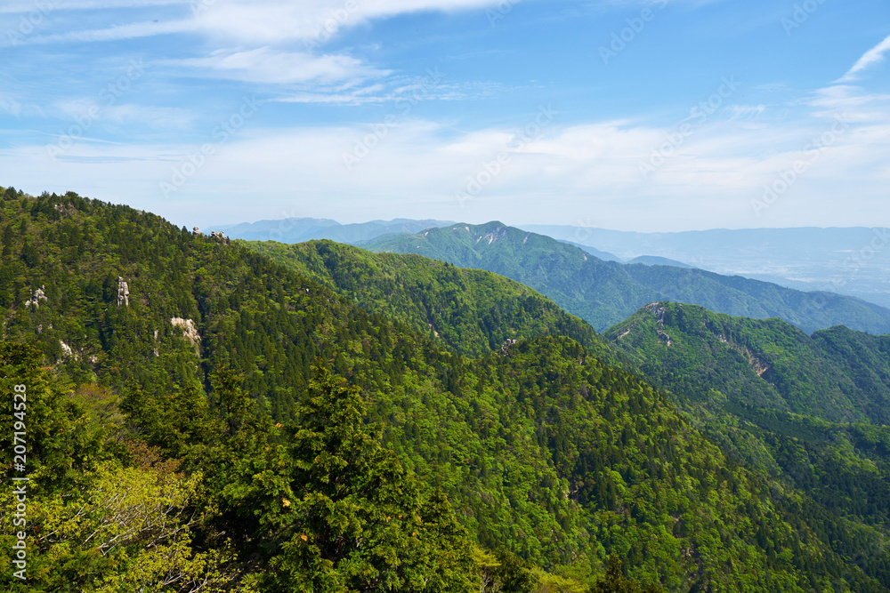 御在所岳から望む