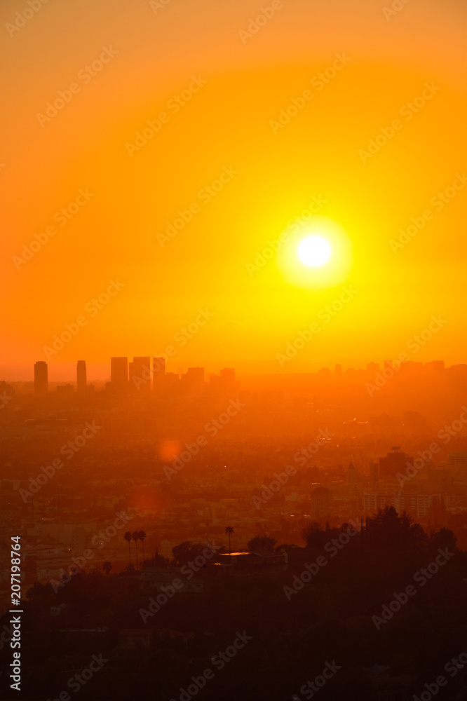 Coucher du soleil - Los Angeles