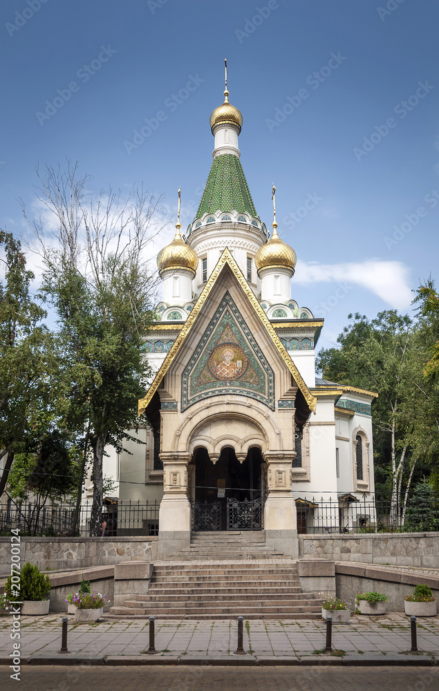 russian orthodox church landmark in central sofia city bulgaria russian orthodox church landmark in central sofia city bulgaria