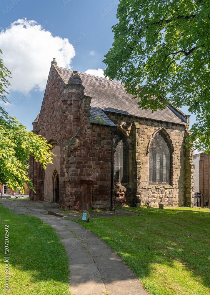 Exterior of St Chad's Church in Shrewsbury