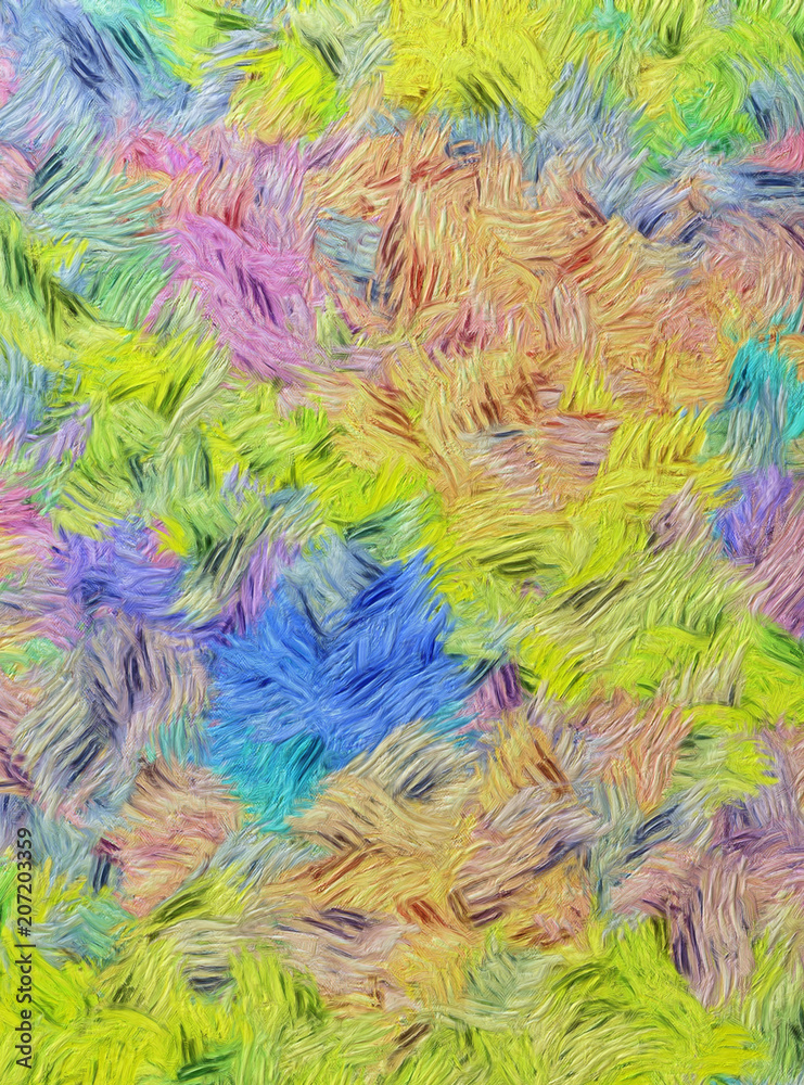 Abstract art background. Oil painting style on canvas. Warm colorful texture. Soft paint brushstrokes. Modern art. Contemporary artistic print. Template for design products decoration. Creative decor. Abstract art background. Oil painting style on canvas. Warm colorful texture. Soft paint brushstrokes. Modern art. Contemporary artistic print. Template for design products decoration. Creative decor.