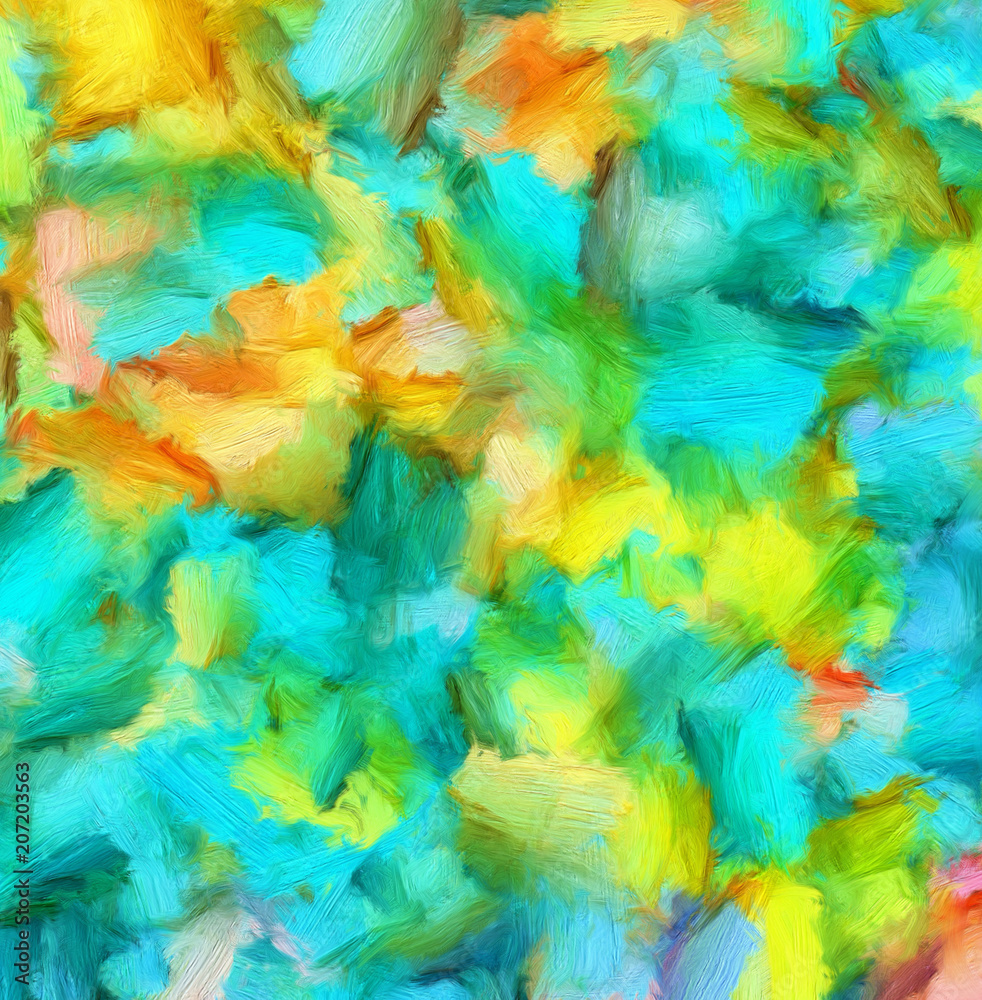 Abstract texture background. Digital design painting impressionism artwork. Hand drawn artistic pattern. Modern art. Good for printed pictures, postcards, posters or wallpapers and textile printing.