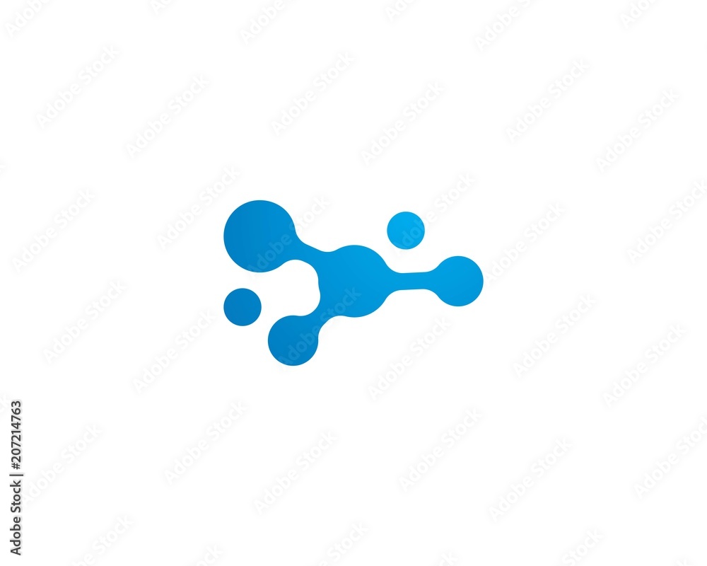 molecule logo vector molecule logo vector