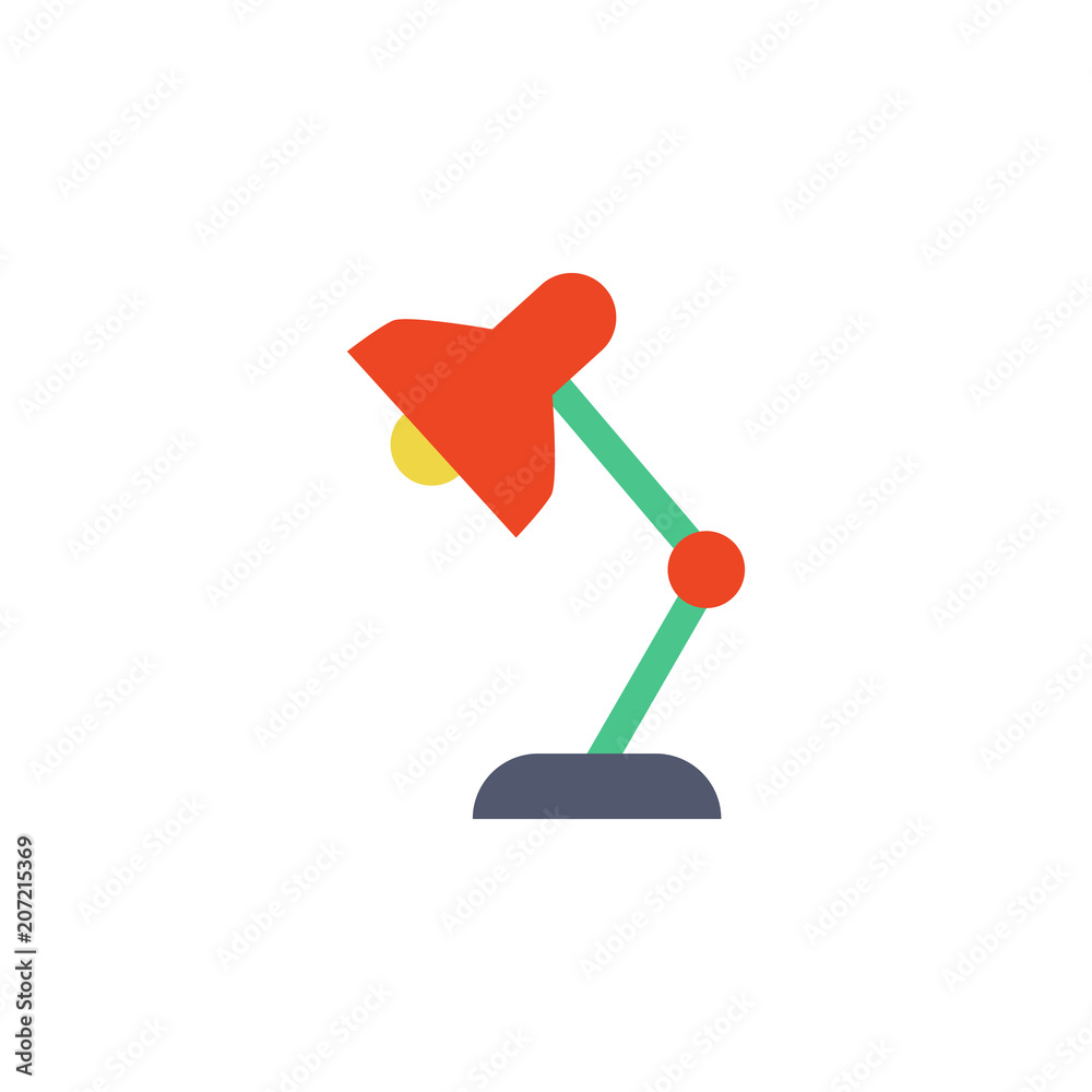 table lamp colored icon. Element of school icon for mobile concept and web apps. Detailed table lamp icon can be used for web and mobile. Simple icon table lamp colored icon. Element of school icon for mobile concept and web apps. Detailed table lamp icon can be used for web and mobile. Simple icon