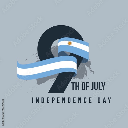 Argentina Independent Day Vector Template Design Illustration