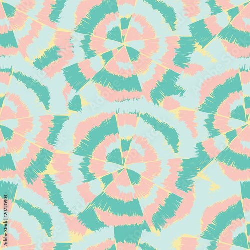 Seamless vector repeat abstract swirl sunburst texture pattern design.