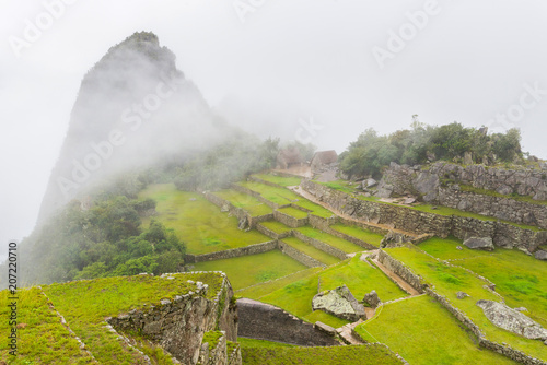 Northern side of Machu Picchu's citadel © Paolo