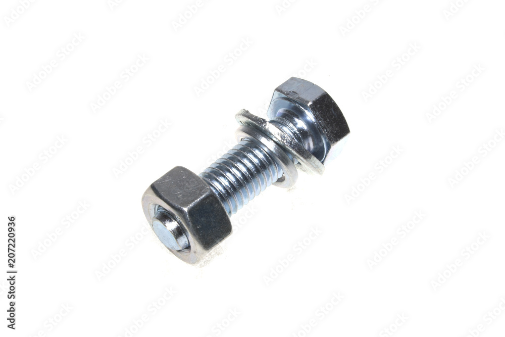 bolt isolated on white background bolt isolated on white background