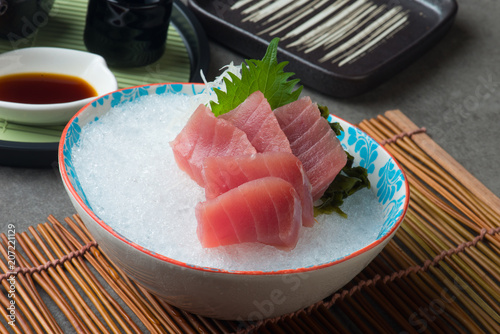 magura Akami , Tuna Sashimi sushi