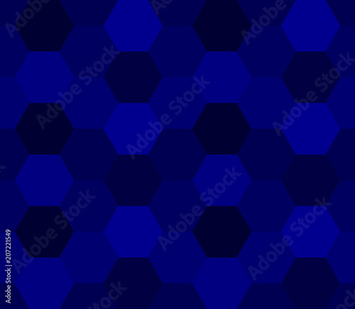 abstract geometric background. hexagon shapes. vector seamless pattern