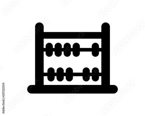 abacus mathematics math mathematical accounting image vector icon logo