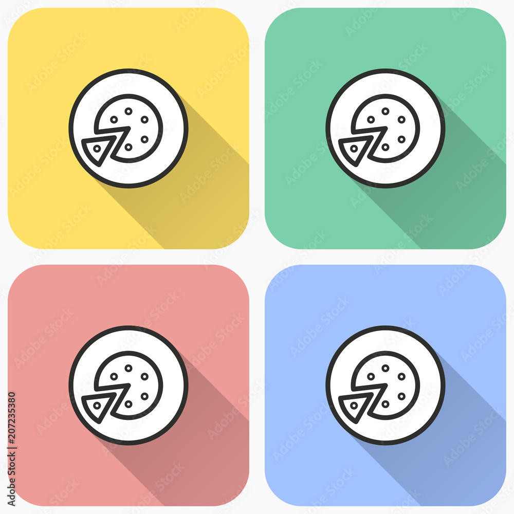 Cake - vector icon. Cake - vector icon.