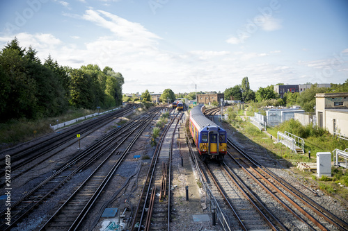 Guildford train station, UK photo
