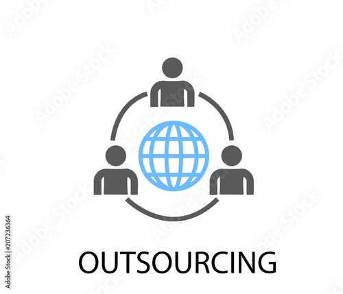 outsourcing icon
