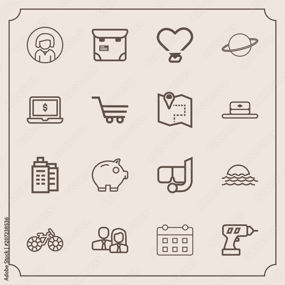 Modern, simple vector icon set with woman, cycle, sunrise, pretty, house, estate, nature, drill, sun, face, calendar, day, love, person, water, schedule, hand, landscape, business, girl, lady icons Modern, simple vector icon set with woman, cycle, sunrise, pretty, house, estate, nature, drill, sun, face, calendar, day, love, person, water, schedule, hand, landscape, business, girl, lady icons