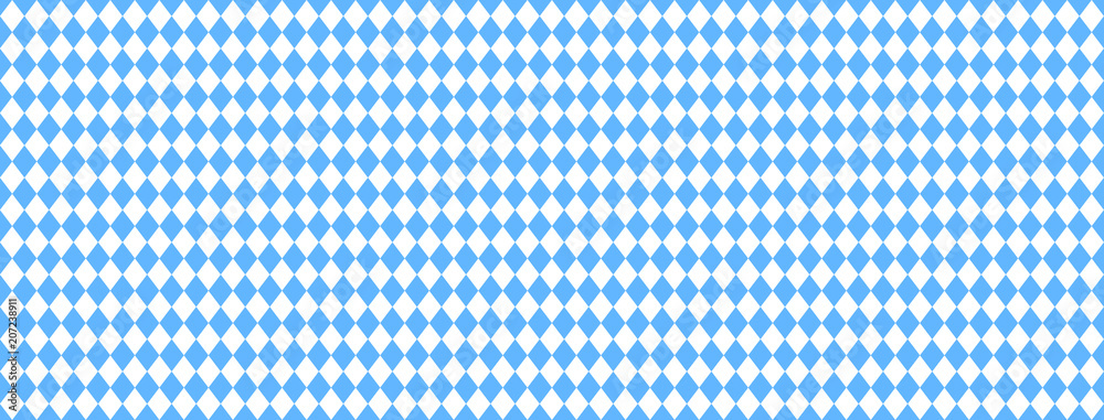 Banner mit Rauten blau weiß Banner mit Rauten blau weiß