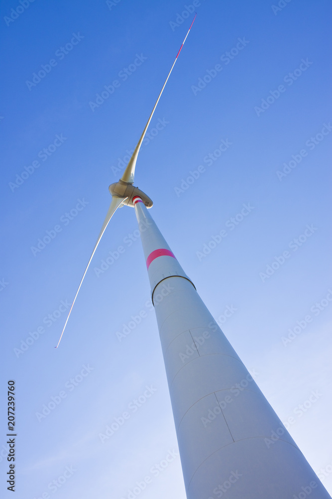 Wind Turbine in a blue sky Wind Turbine in a blue sky