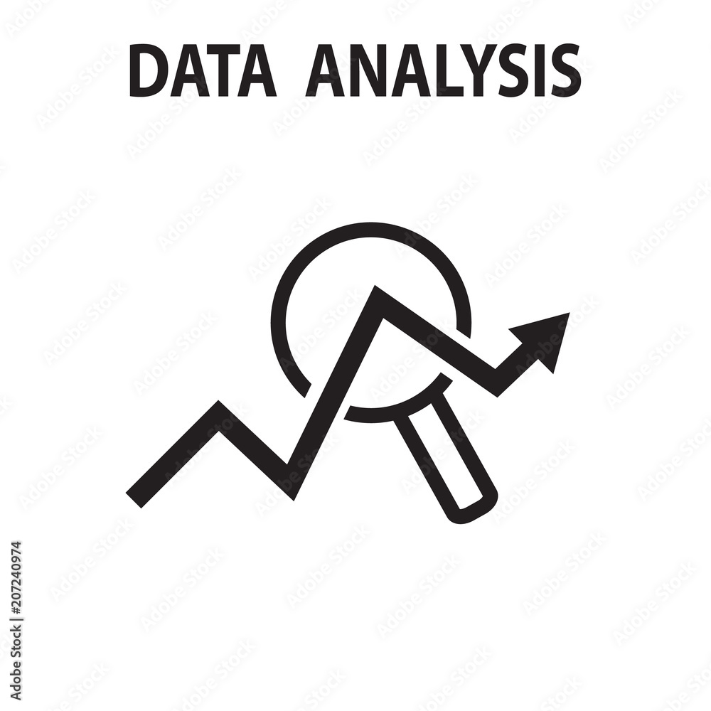 Analysis chart data growth increase line seo icon vector illustration. Analysis chart data growth increase line seo icon vector illustration.