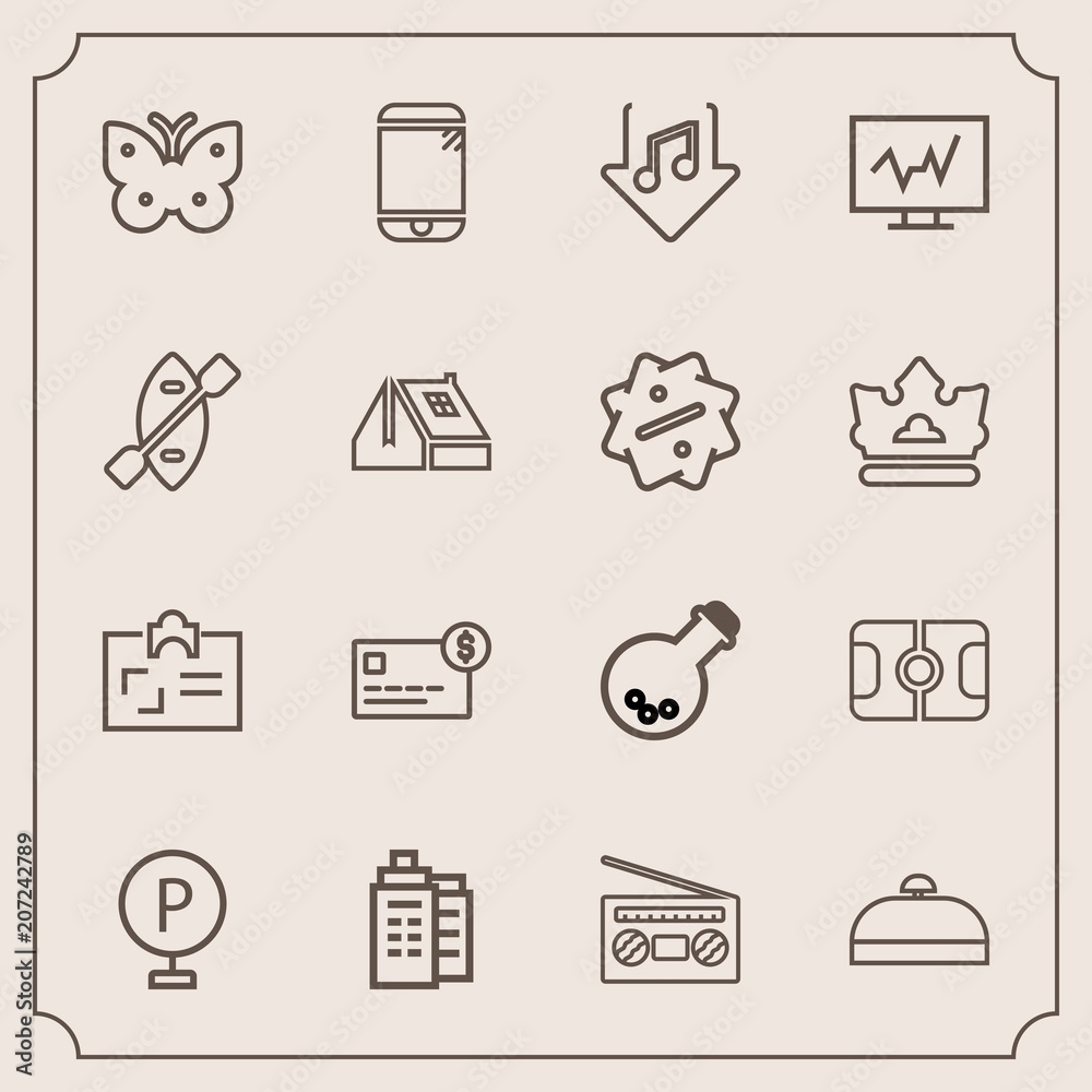 Modern, simple vector icon set with nature, urban, balance, identity, car, equipment, touchscreen, money, technology, cell, road, house, audio, credit, record, bank, suitcase, luggage, soccer icons Modern, simple vector icon set with nature, urban, balance, identity, car, equipment, touchscreen, money, technology, cell, road, house, audio, credit, record, bank, suitcase, luggage, soccer icons