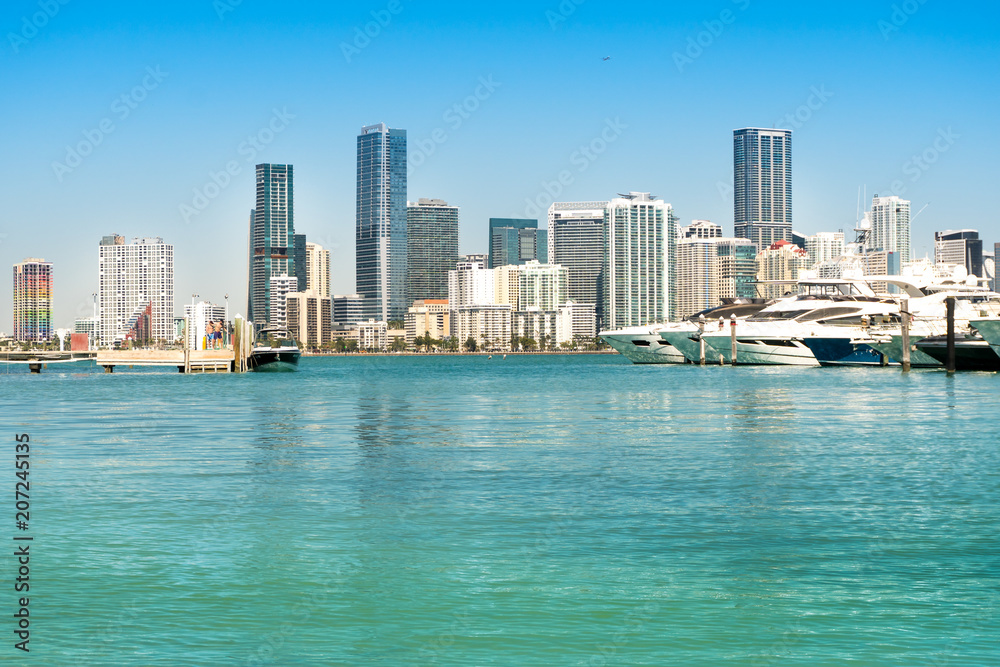 Obraz premium Miami skyline