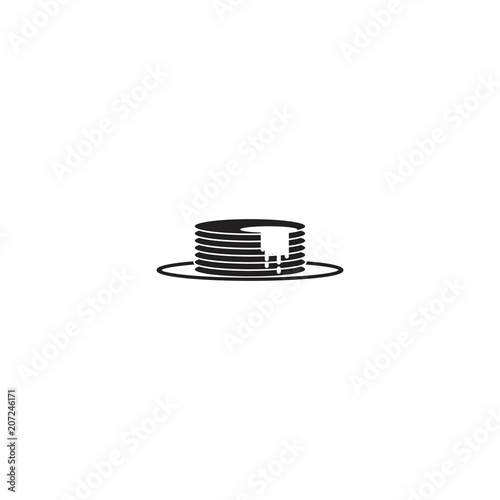 Pancake vector icon