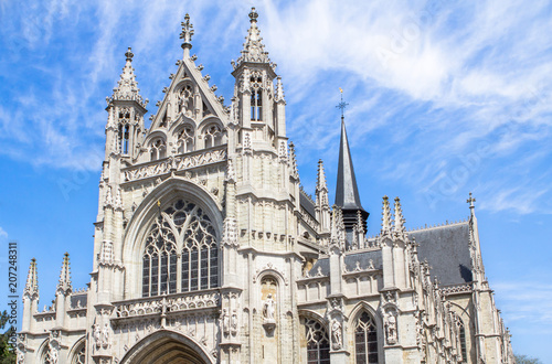 Church of Our Blessed Lady of the Sablon in Brussel, Belgium